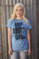 Die with your boots on tee - TL-1658
