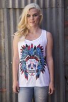 Sweet Sugar Skull Tank  TL-1735