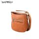 TR17-8360 Trinity Ranch Cowhide Collection Handbag-Coffee & Black