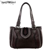 TR32G-8248 Trinity Ranch Concealed Handgun Collection Handbag-Coffee