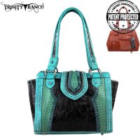 TR32G-8250 Trinity Ranch Concealed Handgun Collection Handbag-Black