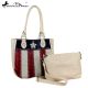 TX02-8573 Montana West Texas Pride Collection Handbag-Tan