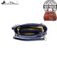 TX07G-8085 Montana West Texas Pride Collection Handbag-Navy
