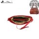TX07G-8395 Montana West Texas Pride Collection Handbag-Red