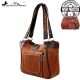 US03G-8005 Montana West American Pride Concealed Handgun Collection Handbag-Brown
