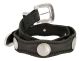 Arlington Western Coin Concho Leather Belt by Diamond V Texas Star