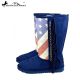 BST-US02 Montana West American Pride Collection Boots -Navy and Red