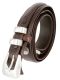 Buffalo Nickel & Indian Nickel Concho Leather Western Ranger Belt
