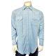 Men's Classic Stonewash Denim Sawtooth Western Shirt 640-DS by Rockmount Ranch Wear