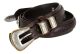 Gold Longhorn Steer Ranger Western Belt by Diamond V Texas Star