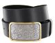 Golden Denver Casual Full Grain Leather Western Belt By Diamond V Texas Star