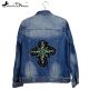 Delila Hand Embroidered Jacket Floral Medallion Collection