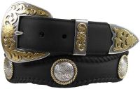 Lord Jim Western Belts w/Conchos by Diamond V Texas Star