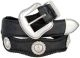 Horse Head Western Concho Belt by Diamond V Texas Star