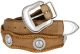 Horse Head Western Concho Belt by Diamond V Texas Star