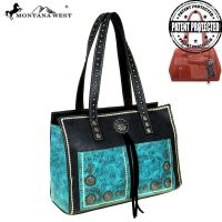 Montana West Concho Collection Concealed Handgun Satchel Bag MW525G-8394