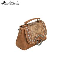 MW559-8101 Montana West Concho Collection Satchel/Crossbody