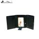 Genuine Tooled Leather Collection Men's Wallet MWS-W009