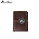Genuine Tooled Leather Texas Collection Men's Wallet  MWS-W007