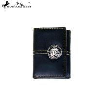 Genuine Tooled Leather Collection Men's Wallet MWS-W009