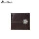 Genuine Leather Spiritual Collection Men's Wallet MWS-W013
