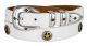 Presidential Gold Star Concho Western Leather Belt by Diamond V Texas Star