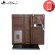 Genuine Tooled Leather Collection Phone Charging Men's Wallet PWL-W005