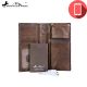 Genuine Tooled Leather Collection Phone Charging Men's Wallet PWL-W005