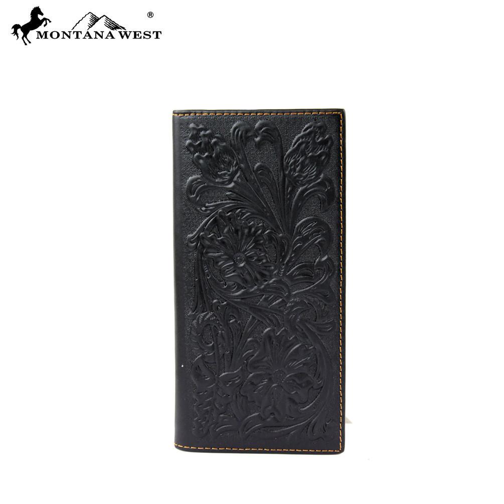 PWL-W006 Collect Genuine Tooled Leather Cion Phone Charging Men&#39;s Wallet