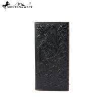 Collect Genuine Tooled Leather Cion Phone Charging Men's Wallet PWL-W006