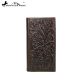 Collect Genuine Tooled Leather Cion Phone Charging Men's Wallet PWL-W006
