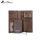 Genuine Tooled Leather Collection Phone Charging Men's  PWL-W011 Wallet
