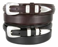 DVB354 Oil Tanned Leather Western Ranger Belts by Diamond V Texas Star