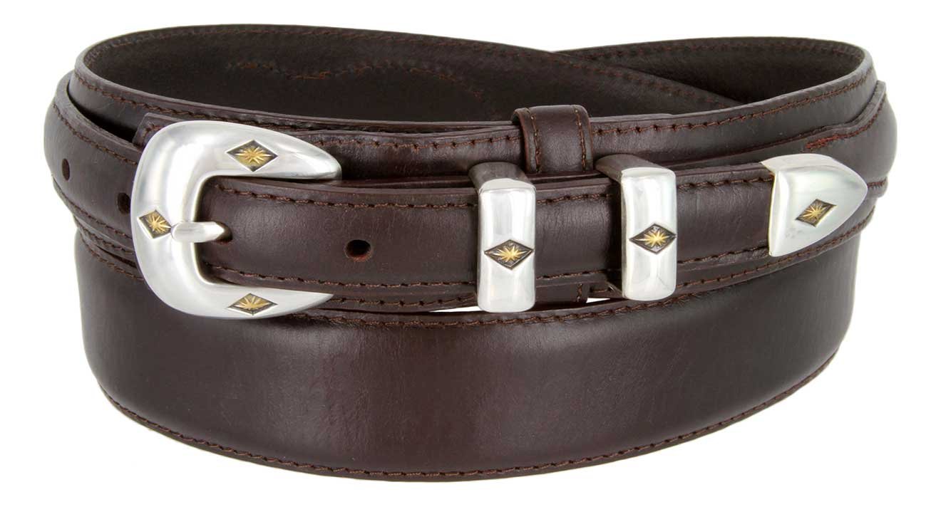 Texas Standard Modern Ranger Belt - Lowlands Tan / Brn / 34 / Men's