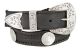 Texas Centennial Half Dollar Eagle Star Coin Western Concho Belt by Diamond V Texas Star