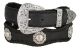 Fort Worth Saddle Berry Western Concho Belt by Diamond V Texas Star