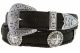 Silver Cross Berry Concho Western Belts by Diamond V Texas Star