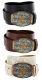 Southwestern Full Grain Leather Jean Belt Diamond V Texas Star