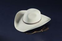Caroline Too White-With Stampede String (Atwood Hat Sizes: Please Select)