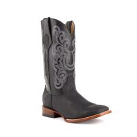 Maverick Leather Square Toe Western Boots | Ferrini USA (Ferrini Sizes: 8D, Ferrini Colors: Black)