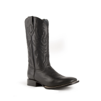 Jackson Leather Square Toe Western Boots |  Ferrini USA - Ferrini Boots (Ferrini Sizes: 8D, Ferrini Colors: Black)