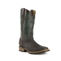 Maverick Leather Square Toe Cowboy Boots | Ferrini USA - Ferrini Boots (Maverick Colors: Black, Maverick Sizes: 8D)