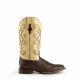 Morgan Saddle Leather Square Toe Western Boots | Ferrini Boots