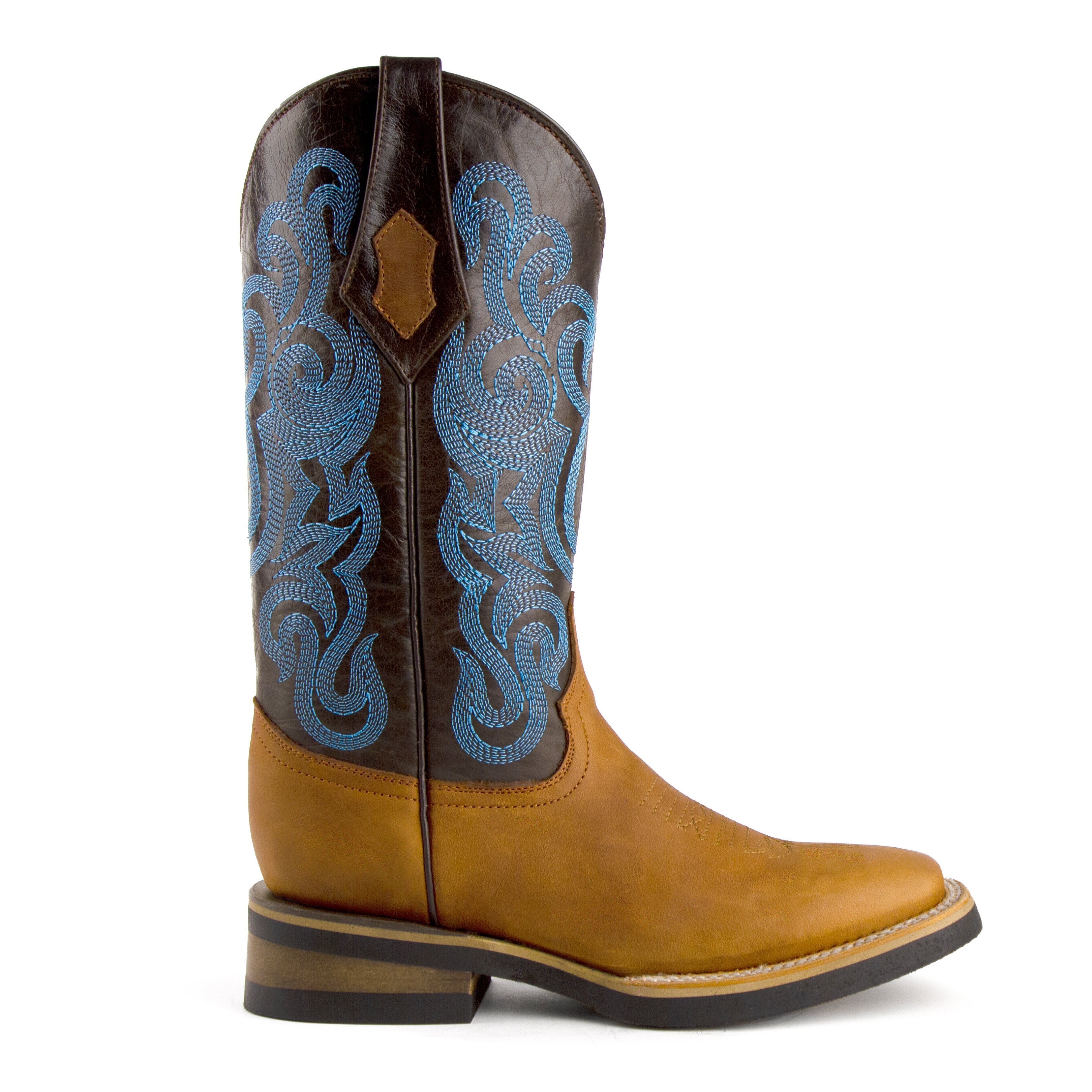 Maverick Leather Ladies Cowboy Boot SToe Ferrini Boots