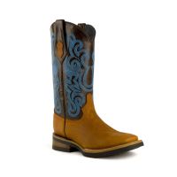 Maverick - Leather Ladies Cowboy Boot S-Toe | Ferrini Boots (Ferrini Sizes: 6B, Ferrini Colors: Brown)