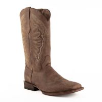 Vaquero Handcrafted Premium Apache Leather Cowboy Boots | Ferrini Boots (Ferrini Sizes: 8D, Ferrini Colors: Brown)