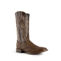 Pinto Leather Square Toe Western Boots | Ferrini USA (Ferrini Sizes: 8D, Ferrini Colors: Kanga)