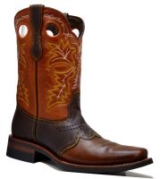 MEN'S 845-W PULL UP RODEO FRENCH TOE (Denver Colors: BWN/BWN/COG, Denver Sizes: 6.0 EE)