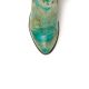 Stella - Ladies Leather Turquoise Cowgirl Short Boots | Ferrini Boots - Ferrini USA