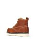 FRONTIER | Classic Moc Toe 6 - Inch Wedge Sole Work Boot w/ Steel Toe - Bonanza Boots